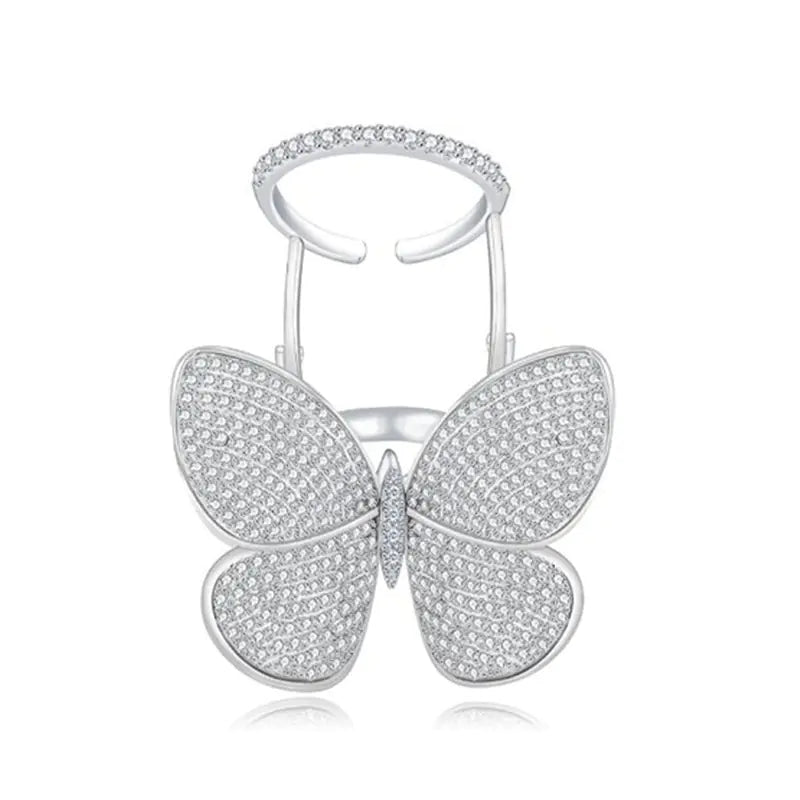 Open Butterfly Ring