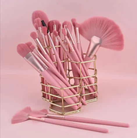 Makeup Brush & Puff Travel Set