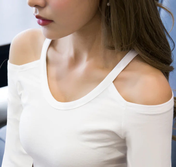 Off-Shoulder Short Sleeve and Cami Base Tops