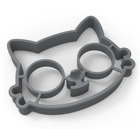 Silicone Cat Head Omelette Mold for Fun Cooking