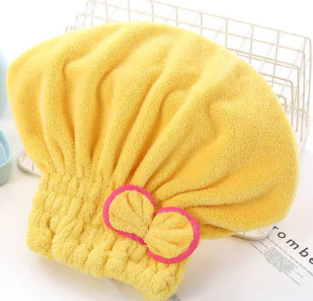 Microfiber Quick-Dry Hair Turban for Women (1pc)