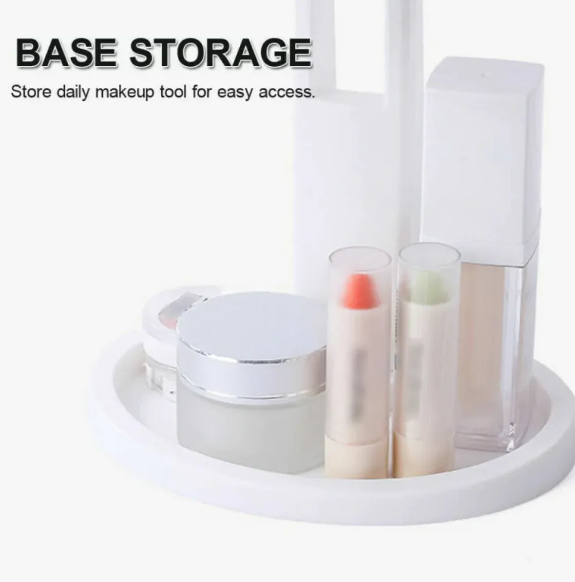 Foldable LED Makeup Vanity Mirror