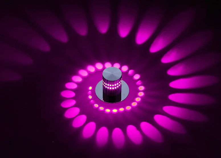 Modern LED Color-Changing Corridor Wall Light Fixture