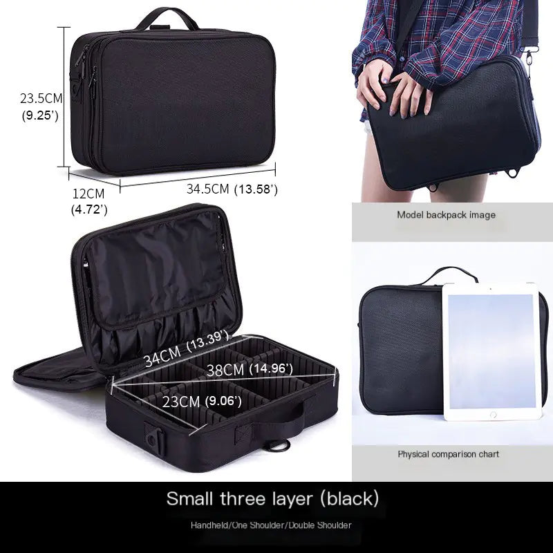 DeLuxe Professional Makeup Case