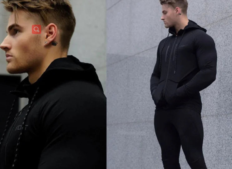 Men’s Fitness Zip Hoodie