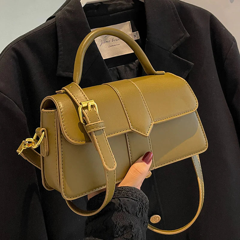 Elegant Structured Shoulder Bag